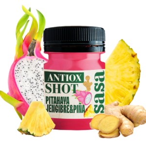Shot pitahaya, jengibre y piña 60 ml