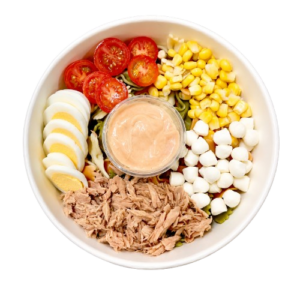 Ensalada de pasta con atún