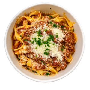Tagliatelle boloñesa