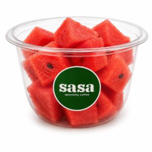 Vasito de fruta cortada: Sandía150gr